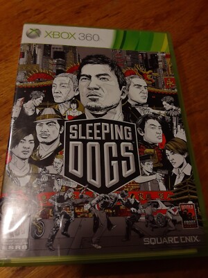 Sleeping Dogs (Microsoft Xbox 360, 2012)-Case And Manual Only No Game
