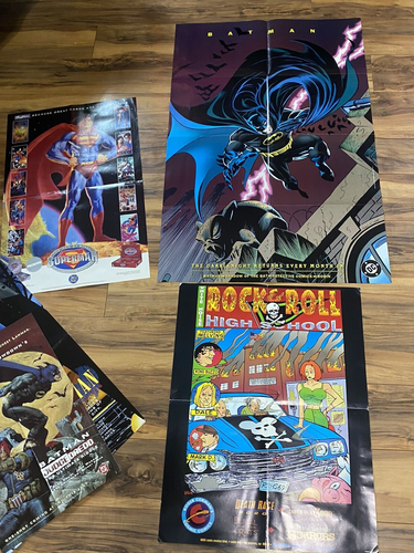 10 Comic Book Store Promo Dealer Posters Mixed Lot 1990s #3 - Picture 10 of 13