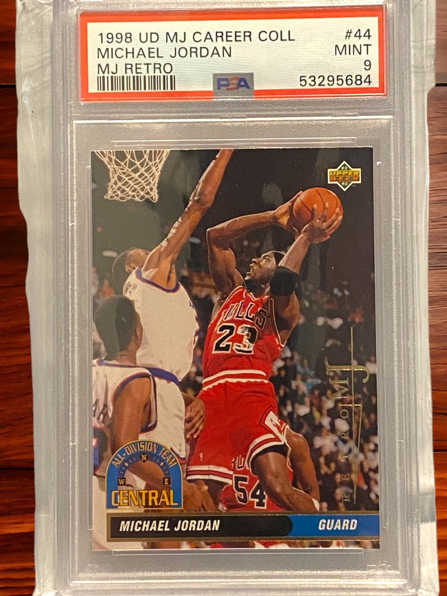 PSA 9 - Michael Jordan - MJ Retro - 1998