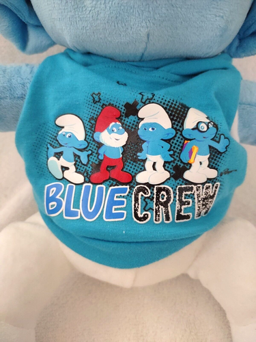Build A Bear Blue Crew Plush Smurf 16" From 2011 - Picture 3 of 5