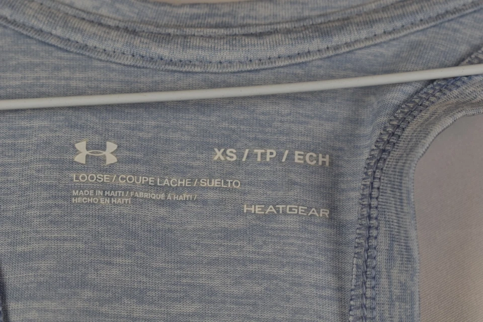 UNDER ARMOUR Womens Gym Loose Fit Vest Top Activewear Training Heatgear Size XS - Image 3 of 3