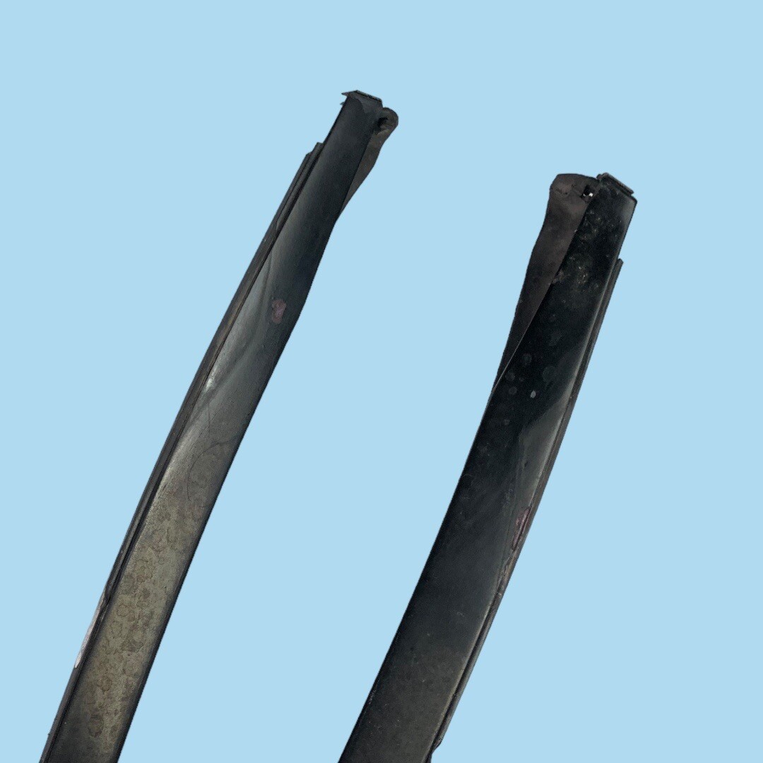 Exterior A-Pillar Trim Piece Set Black OEM 06-12 Bentley Continental Flying Spur