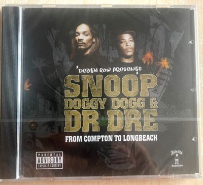 DEATH ROW PRESENTS - SNOOP DOGGY DOGG & DR DRE - From Comton To Longbeach - CD