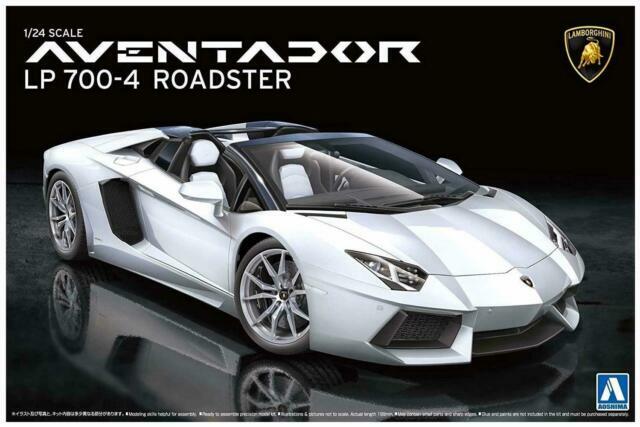 lamborghini aventador plastic model kit