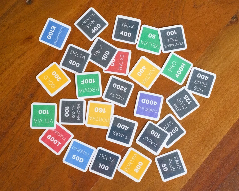 Recordatorios de stock de película, pestañas de caja, notas, insertos, tarjetas Foto 2 de 4