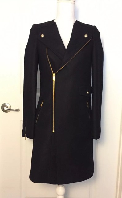 long coat with belt zara