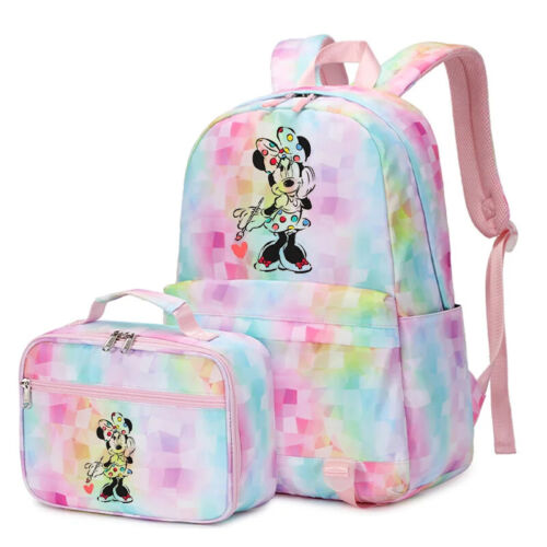2 pz Topolino Minnie zaino multitasca borsa pranzo zaino set borsa scuola - Foto 53 di 56
