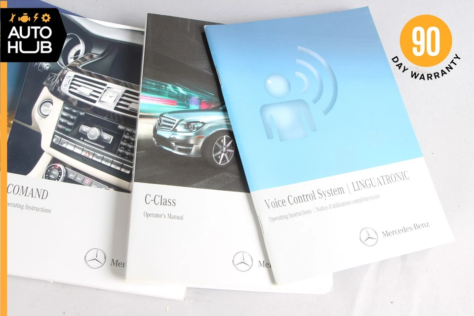 Mercedes-Benz W204 C250 2013 manual del propietario conjunto de libro OEM Foto 3 de 4