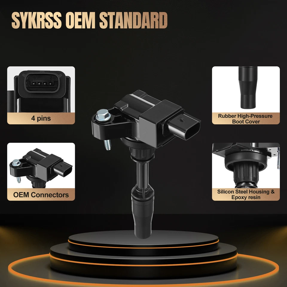 Bobina de encendido 4 para Chevrolet Malibu 2013 2014 2015 2,5 L L4 UF680 Foto 2 de 4