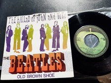 7" The Beatles Ballad Of John And Yoko / Old Brown Holland Dutch 1st Press 1969
