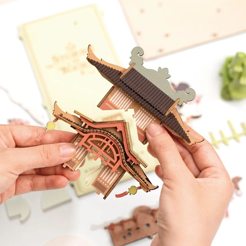 Rolife Book Nook DIY Holzpuzzle-Puppenhaus für Erwachsene als Geschenke mit LED - Bild 4 von 4