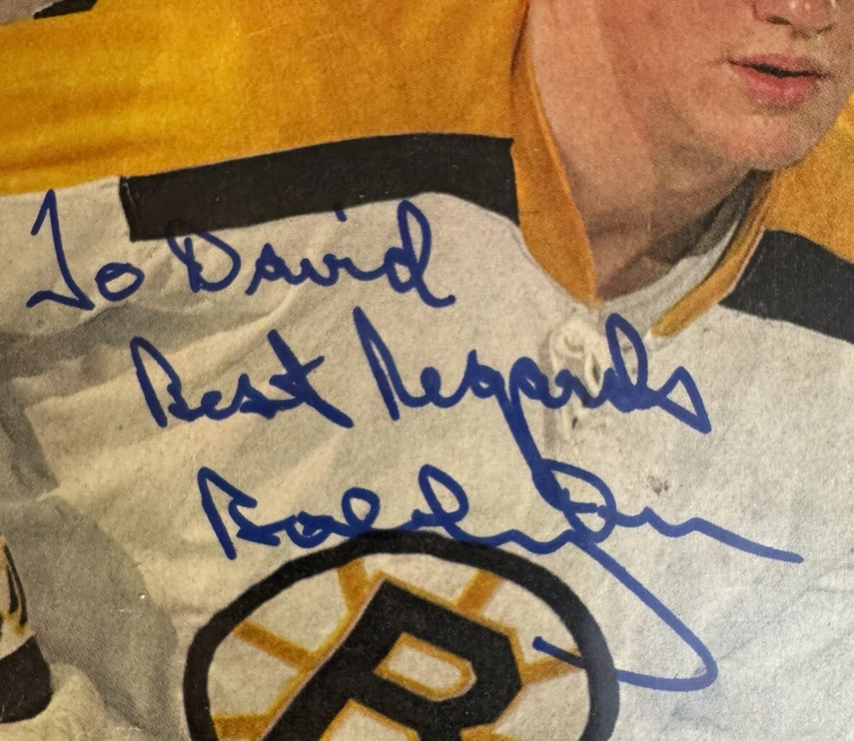 Revista Bobby Orr Boston Bruins First Sports Illustrated 11/12/1967 - ¡Firmada! Foto 3 de 3