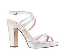 Nina Shoes Sammy- FY Silver Size 9