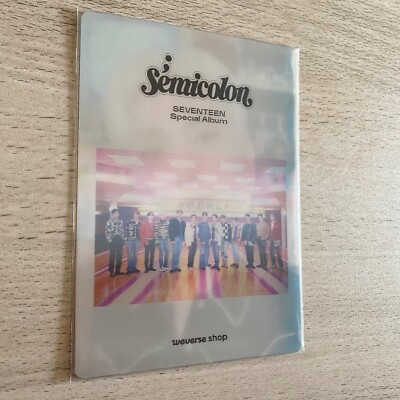 SEVENTEEN special album Semicolon josyua set + photo card +