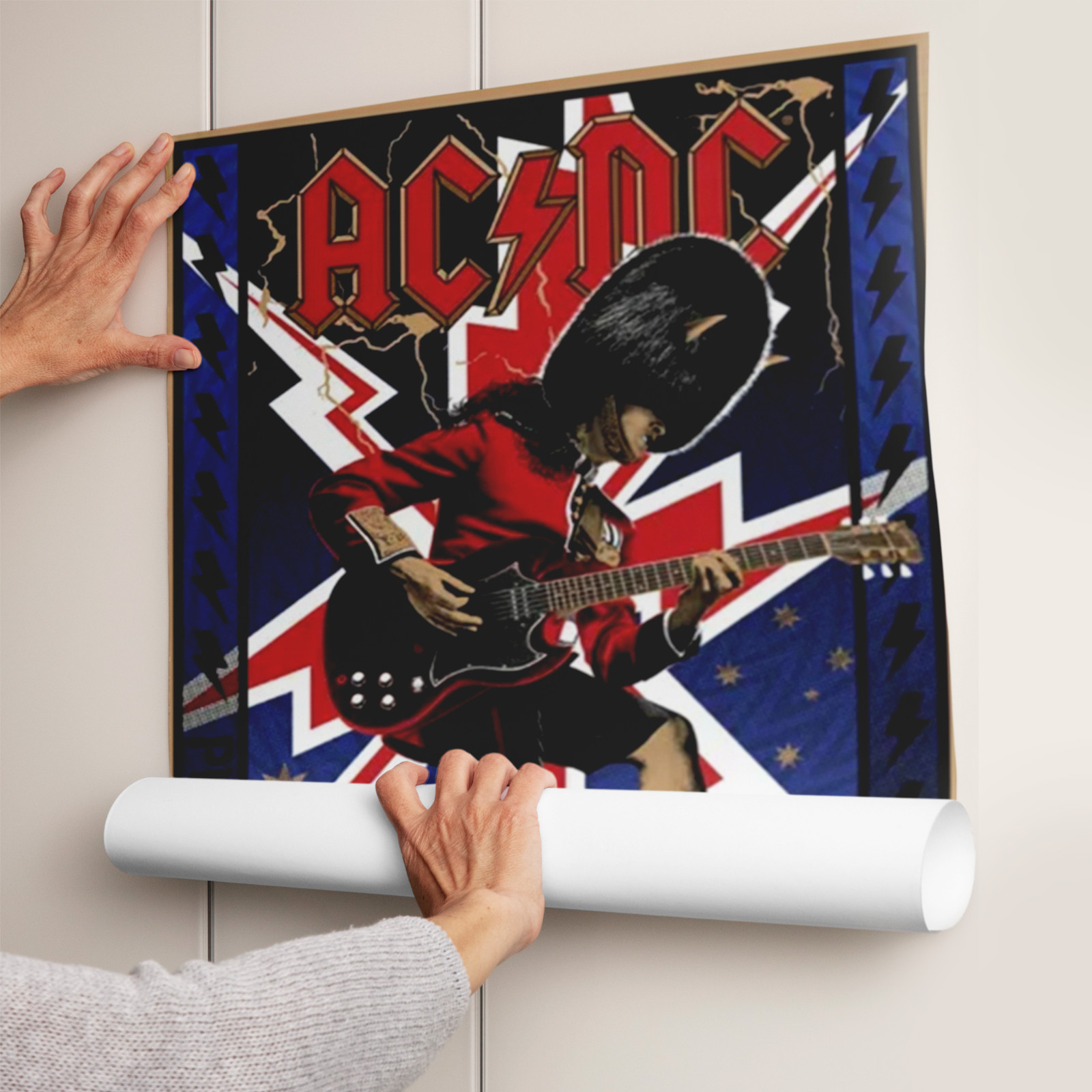 AC/DC Concert Poster 03-07 July 2024 Wembley | Grelly UK