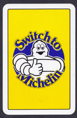 Michelin Man Tyres Single Swap Spielkarte