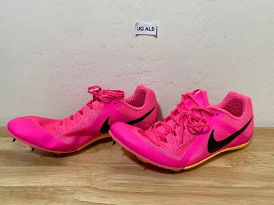 Nike Zoom Rival Multi Pink/Orange Track Spikes Size Men's 10.5