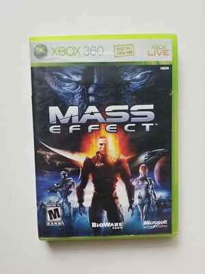 Mass Effect Microsoft Xbox 360 Bioware 2007 *Tested *Complete