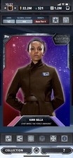 Topps Star Wars Digital Card Trader Tier 8 - Dual Galaxy Purple Korr - Base 3