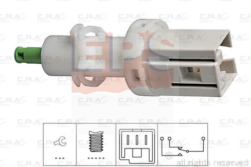Gruppo interruttore pulsante STOP freno completo di supporto VESPA 98 125 150 V1 V11 V15 V30 Gruppo interruttore pulsante STOP freno completo di supporto VESPA 98 125 150 V1 V11 V15 V30