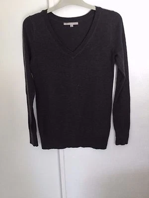 Pull Manches Longues - Gris foncé- Gap - Taille XXS - 30% Laine - Photo 1/3