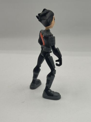 DC Teen Titans GO! 3,5" SLADE ARMOR ROBIN FIGUR Bandai Cartoon Network 2004 - Bild 4 von 5