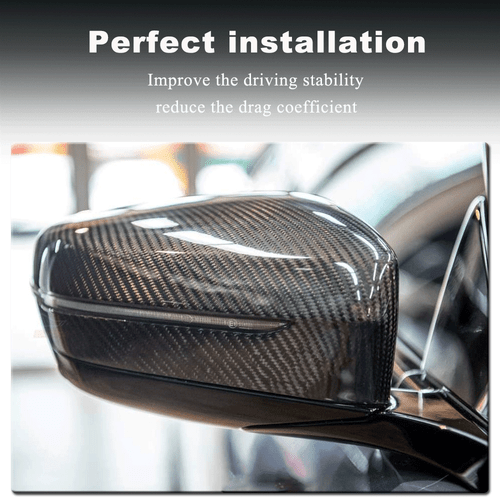 Calotte specchietti Dry Carbon alloggiamento per BMW G20 G22/G23 G30 G32 GT G11 G14/G15/G16 - Foto 6 di 13