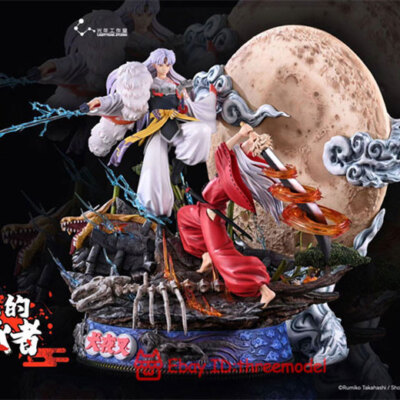 LightYear Studio 1/6 Inuyasha VS Sesshoumaru Resin Painted Statue
