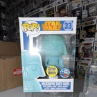 Funko Star Wars Pop! Darth Vader #33 Holographic Blue GITD SDCC Exclusive