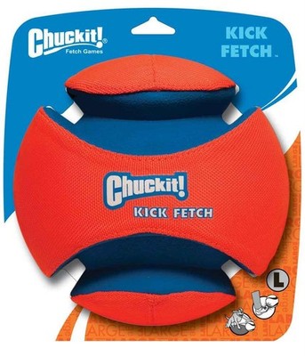 Chuckit! Kick Fetch großer, leichter Ball aus Kautschuk und Schaumstoff Ø20cm