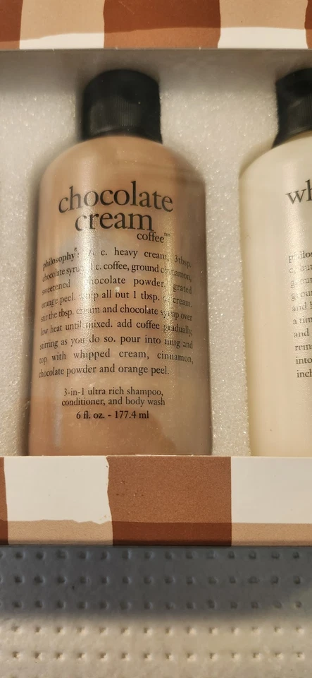 Philosophy The Cookbook Chocolate Lovers Body Wash Set Chocolate Cream Hazelnut - Image 3 of 4