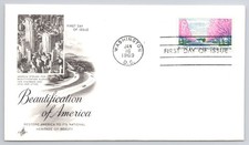FDC Scott's #1368 6 Cent Beautification of America Jan 1969 DC Crabapple