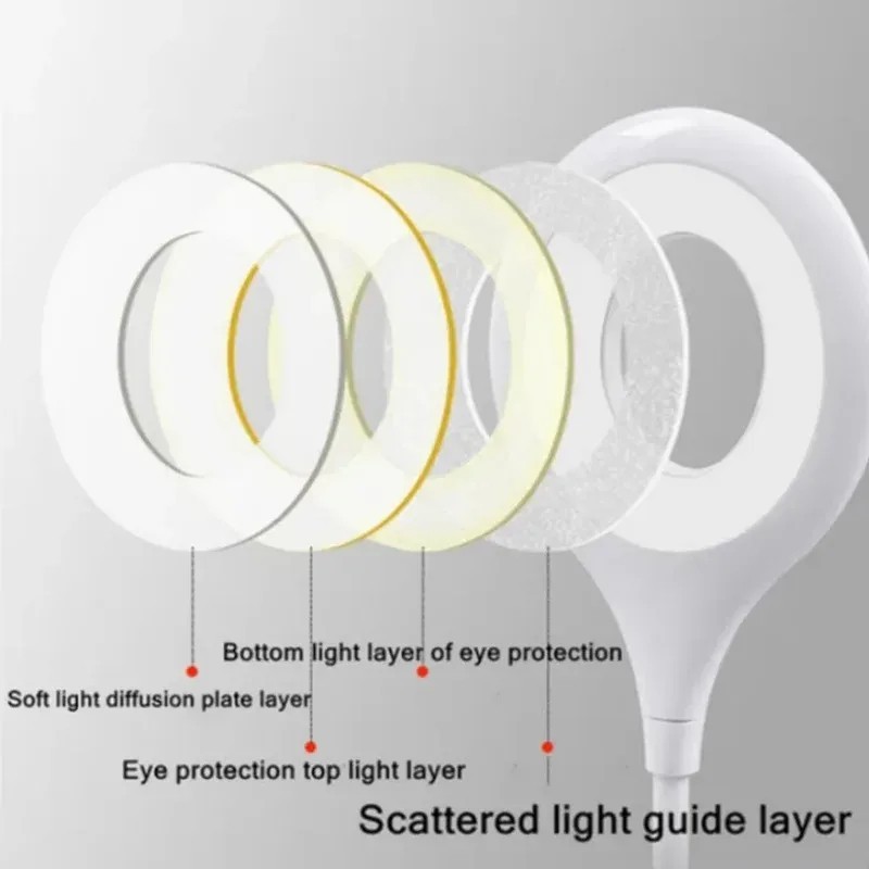 16 LED USB Lamp Portable Notebook Laptop Light Eye Protection Study ...