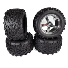Fits Traxxas T-maxx 3.3 Tires & 14mm Wheels (4) Also Fits 2.5 & Brushed E-Maxx