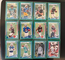 30% off! 2025 Donruss Football GREEN PRESS PROOF PARALLELS - You Pick Free Ship
