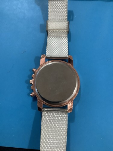 Red Dial Rose Quartz Geneva Watch - Picture 6 of 6