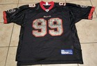 Vintage Tampa Bay Buccaneers Warren Sapp Reebok Jersey Large Y2K