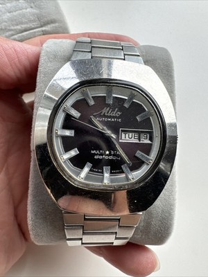 Mido Automatic Multi Star Datoday Vintage
