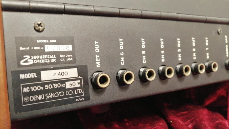 Sequential Circuits Drumtracks Drum Machine Vintage Sampling Groove Sequencer U - Image 4 of 4