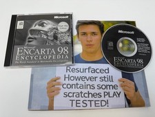 Microsoft Encarta 98 Encyclopedia Single Disc Edition CD-ROM PC
