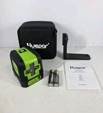 Huepar Laser Level 100ft Self Leveling Green Cross Line Laser 9011G Open Box 