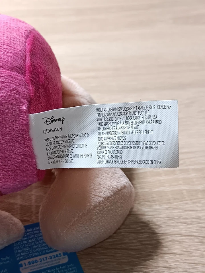 *FREE SHIP* 8" PIGLET Winnie the Pooh Super Soft Plush Toy Disney - Image 3 of 4