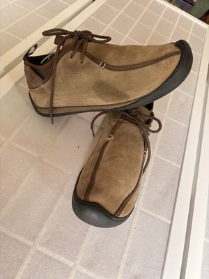 Men's Keen Portsmouth II Hiking shoes oiled nubuck leather Size 10 Rubber toe