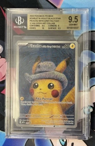 BGS 9.5 Pikachu with Grey Felt Hat. Likely PSA 10