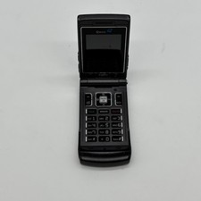 Sanyo KATANA SCP-6600 Ultra Slim Qualcomm 3G CDMA Flip Mobile Phone Black