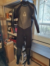 VTG O'Neill XTS 4.3mm Wetsuit Men's Large Full Body 4069 Great Condition Black