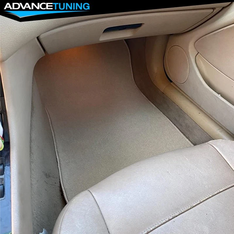 06-11 E90 Sedán Serie 3 Alfombrillas Coche Delanteras y Traseras Beige - Nylon PARA: (BMW) Foto 2 de 4