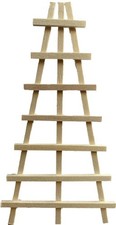Maison de Poupées Treillis Bois Support Plante Grimpante Miniature Jardin