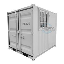 Chery 8ft Small Cubic Shipping Container Portable Home for Camping Spot Workshop