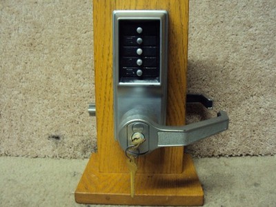Kaba Ilco Simplex Lock LR1000 LR1021 Lock Has Over Ride Core Installed w/Keys
